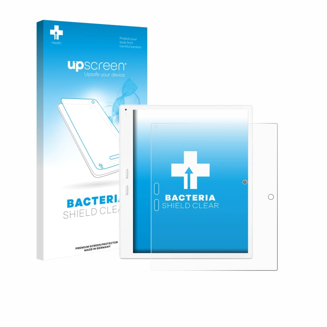 Vorderseite einer Produktverpackung mit dem Markenlogo upscreen. Daneben ist das Gerät Bigme B10 10.3