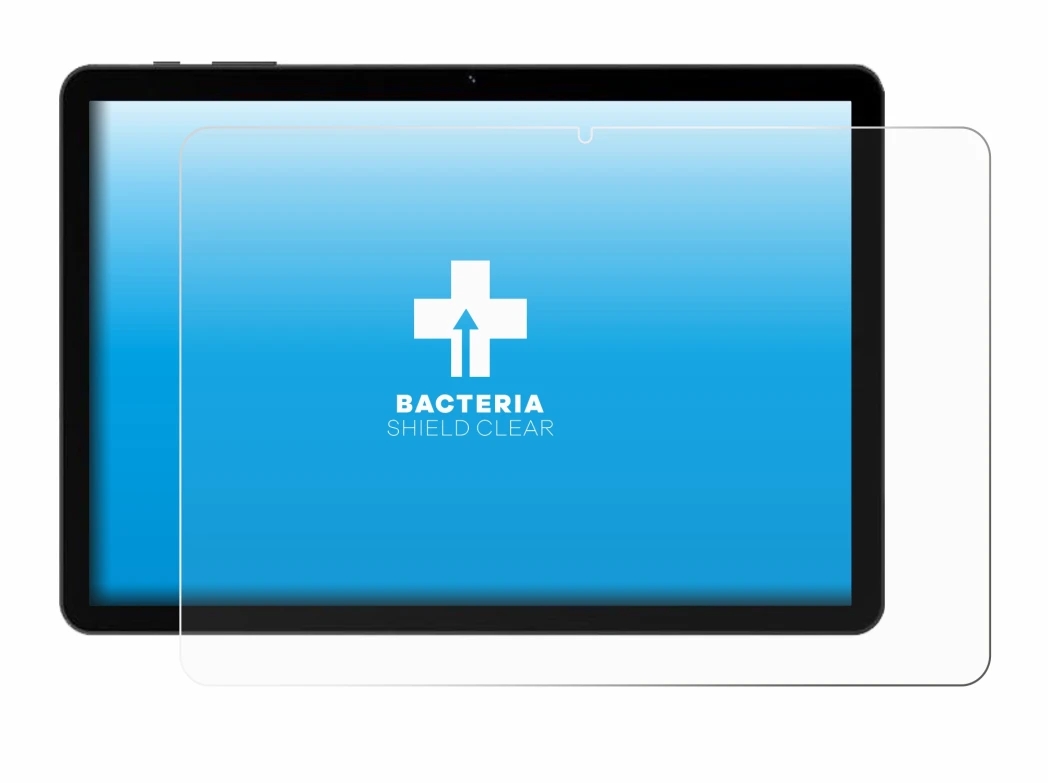 Abbildung des Geräts Doogee Tab G5 mit einer Vielzahl des Displayschutzes.