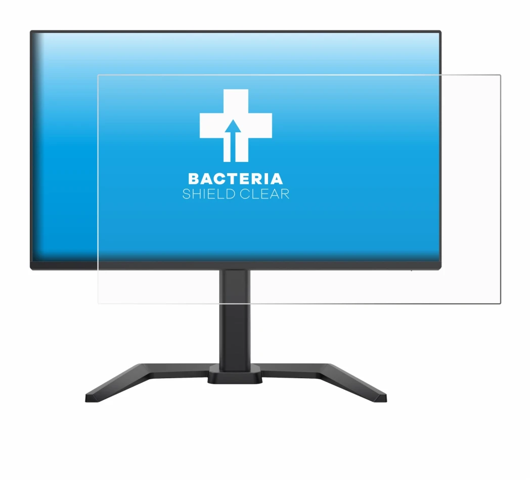 Abbildung des Geräts Iiyama G-Master GB2591HSU-B1 mit einer Vielzahl des Displayschutzes.