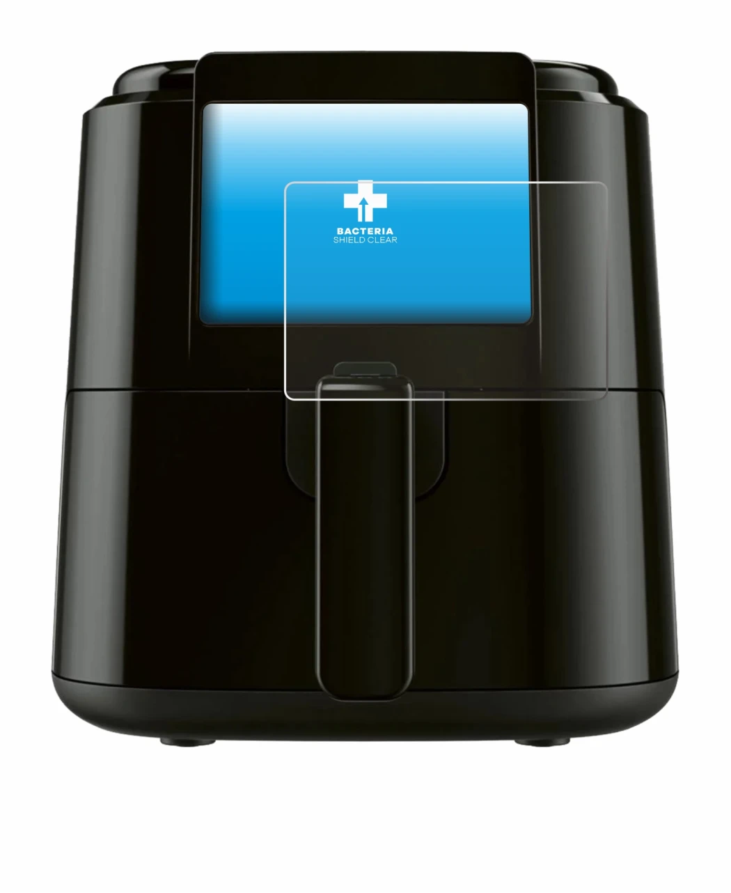 Abbildung des Geräts SilverCrest SHFD 1400 C1 mit einer Vielzahl des Displayschutzes.