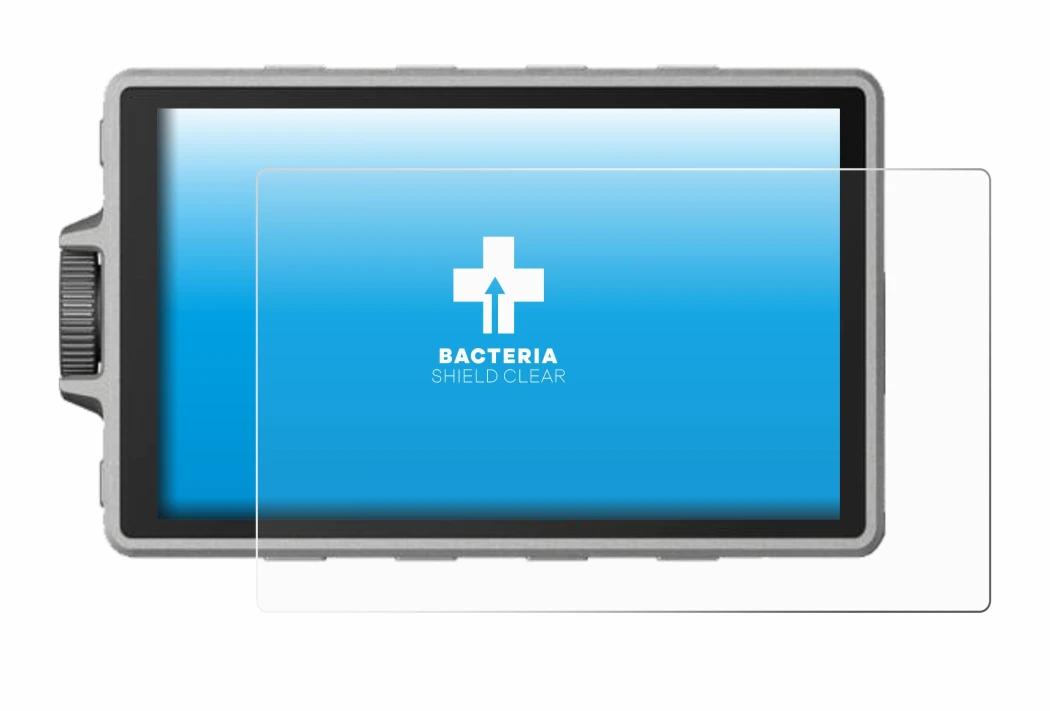 Abbildung des Geräts DJI Ronin 4D mit einer Vielzahl des Displayschutzes.