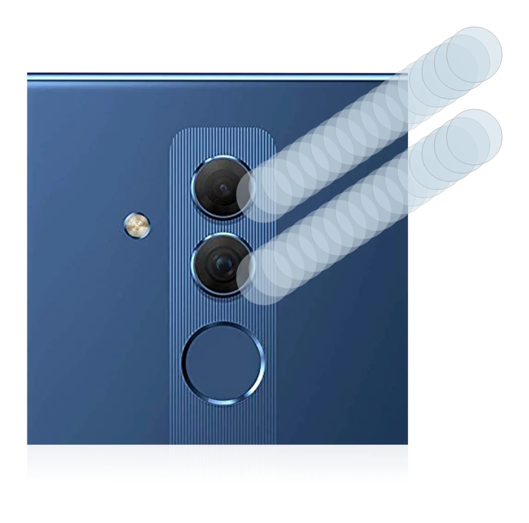 Abbildung des Geräts Huawei Mate 20 lite (NUR Kameraschutz) mit einer Vielzahl des Displayschutzes.
