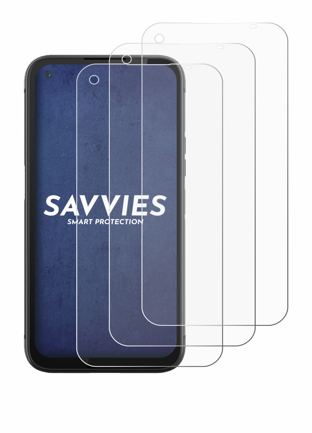 Abbildung des Geräts Gigaset GX6 mit einer Vielzahl des Displayschutzes.