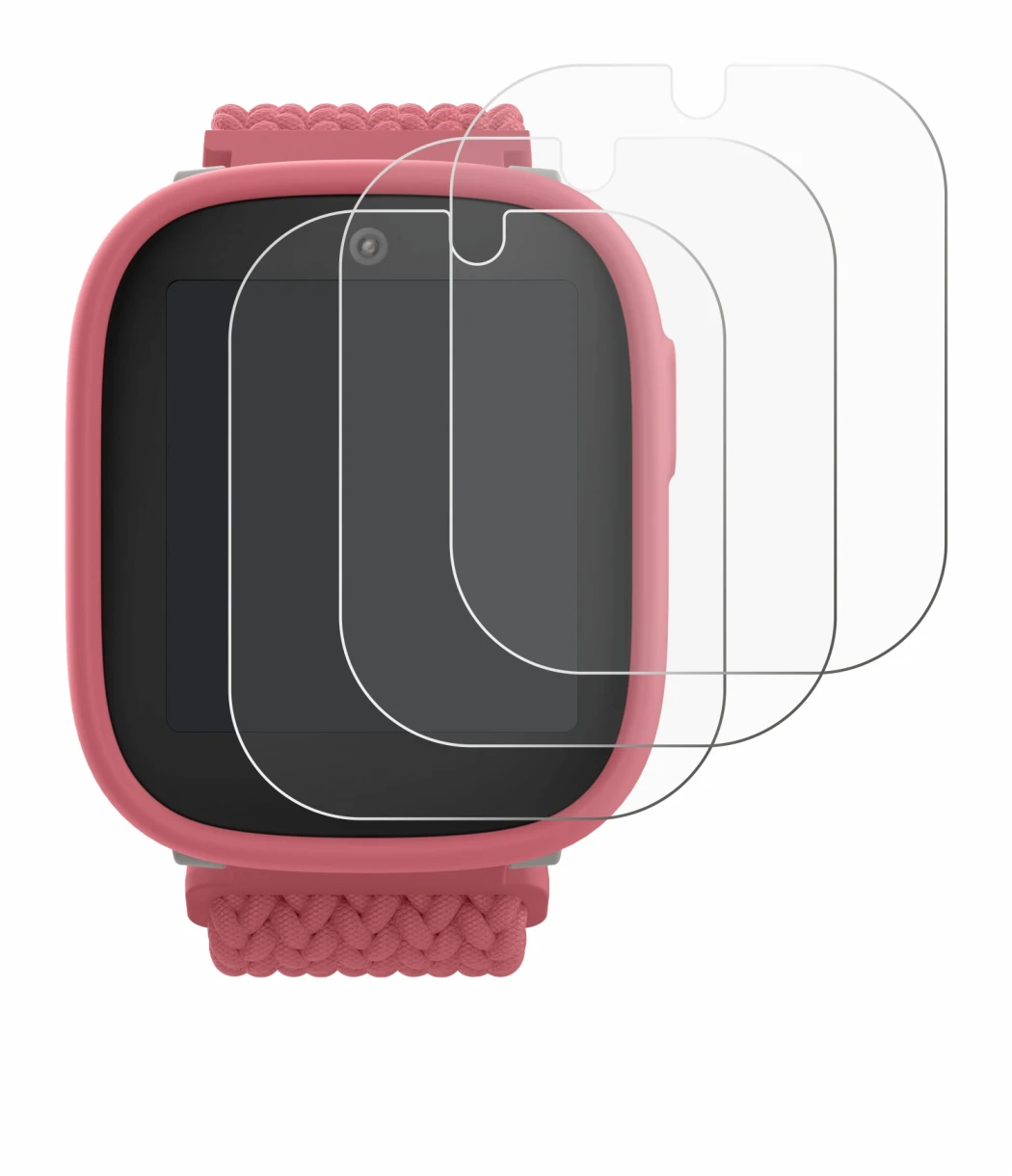 Abbildung des Geräts Xplora X6 Play 2025 (2. Generation) mit einer Vielzahl des Displayschutzes.