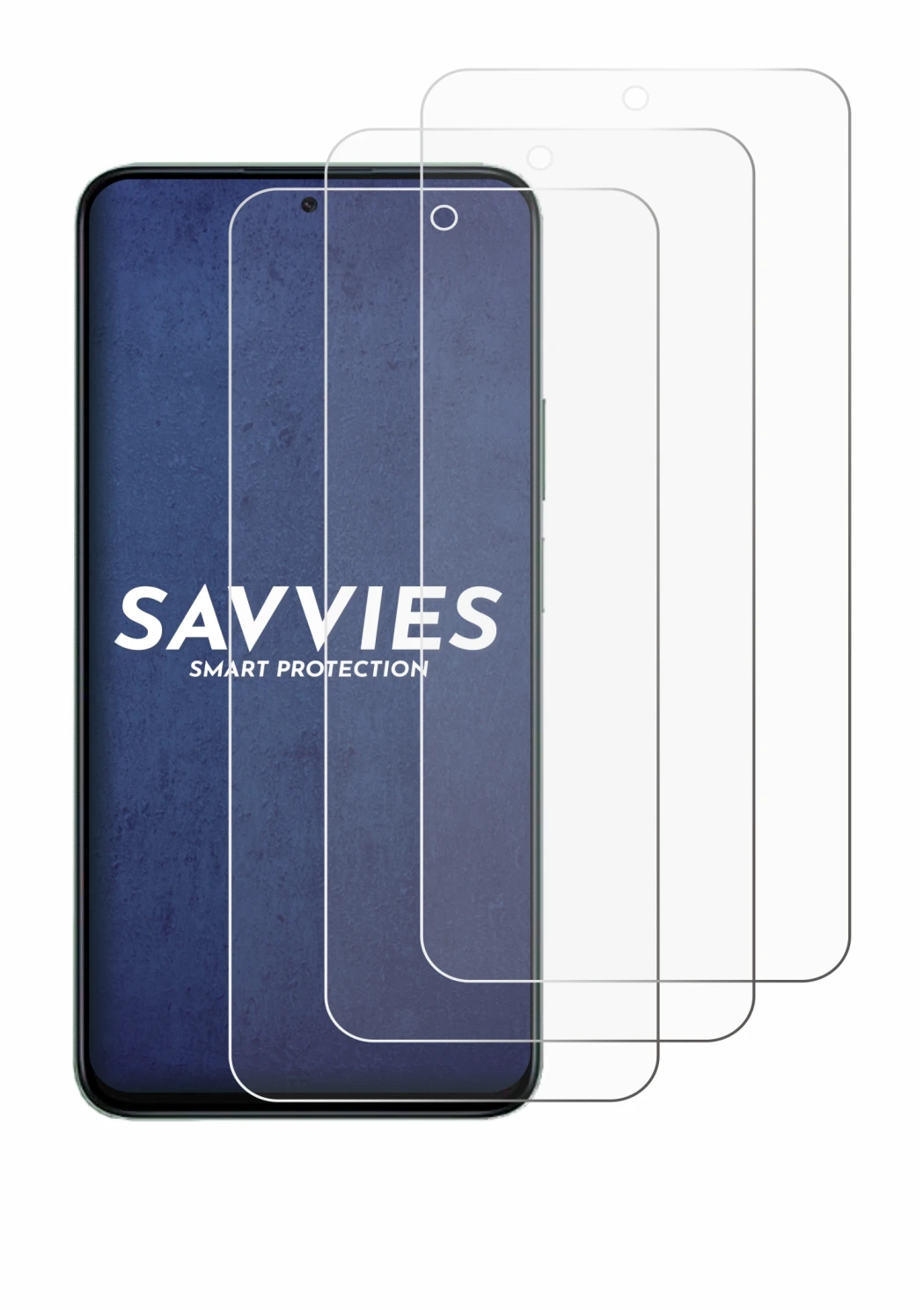 Abbildung des Geräts Honor 400 Smart mit einer Vielzahl des Displayschutzes.