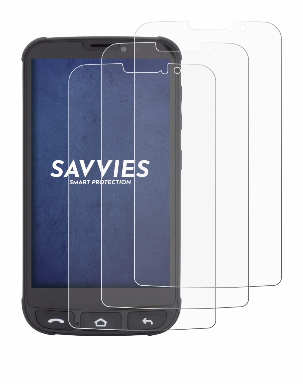 Abbildung des Geräts Olympia Neo Mini mit einer Vielzahl des Displayschutzes.