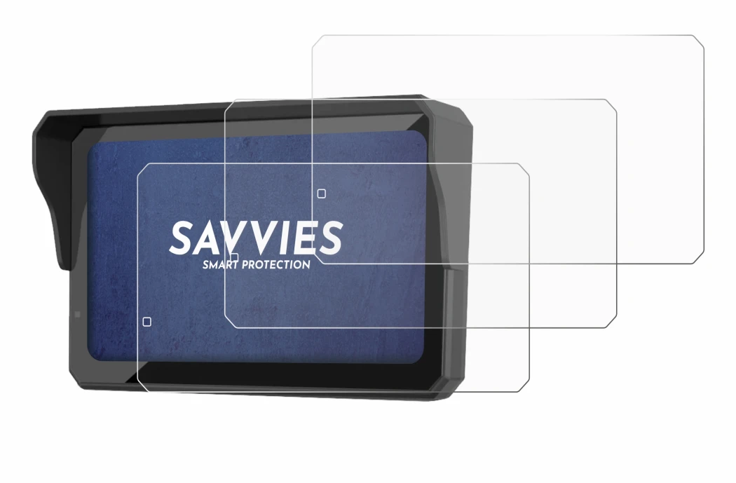 Abbildung des Geräts Carpuride W602S Pro mit einer Vielzahl des Displayschutzes.