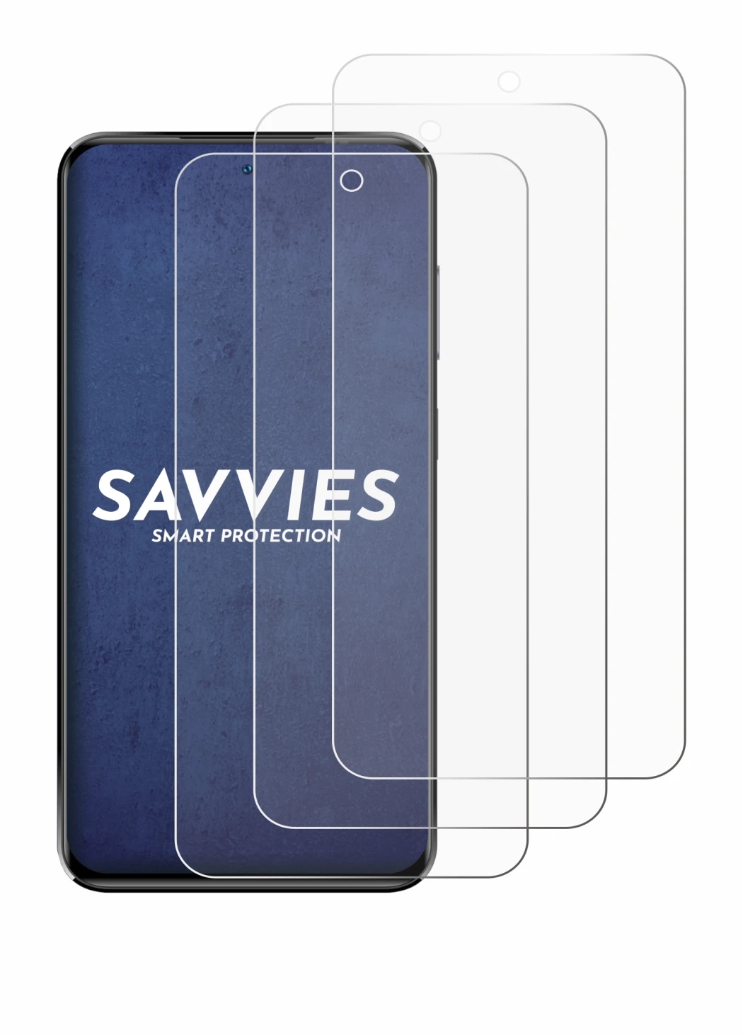 Abbildung des Geräts Oukitel C68 Plus mit einer Vielzahl des Displayschutzes.