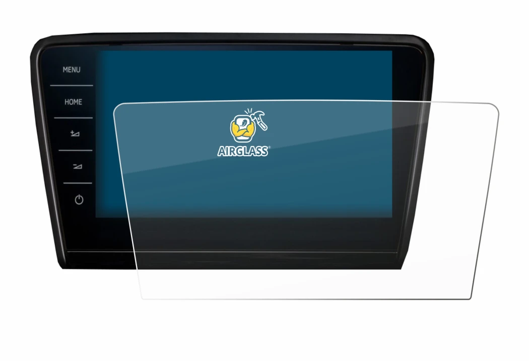 Abbildung des Geräts Skoda Octavia 2017 Infotainment System Columbus mit einer Vielzahl des Displayschutzes.