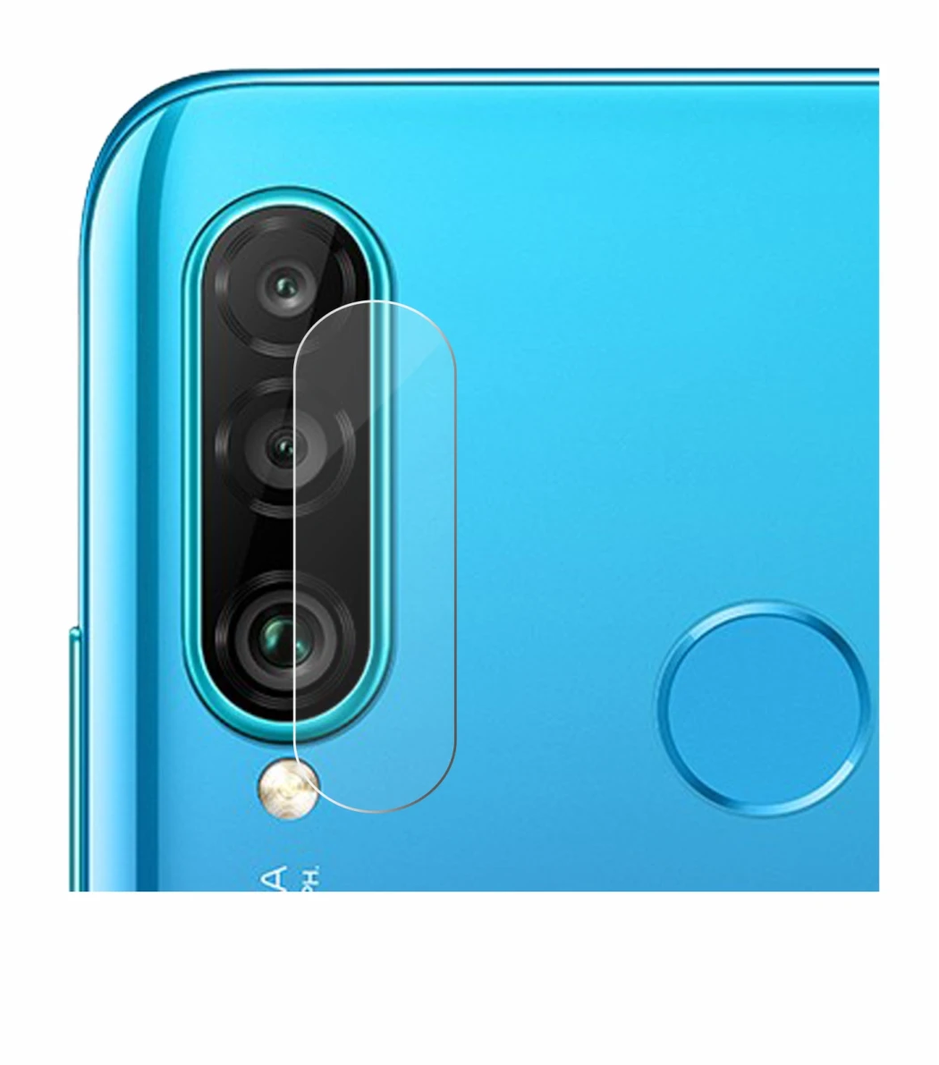 Abbildung des Geräts Huawei P30 lite (NUR Kameraschutz) mit einer Vielzahl des Displayschutzes.