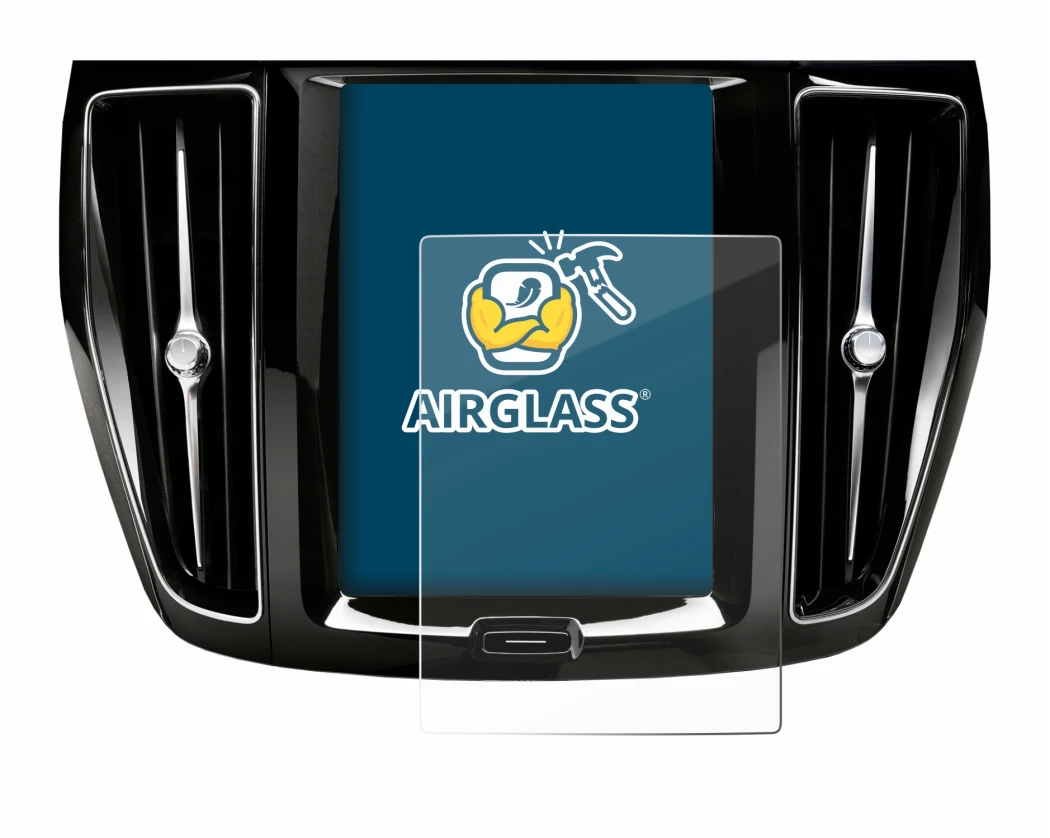 Abbildung des Geräts Volvo V60 Sensus Connect 2019-2020 mit einer Vielzahl des Displayschutzes.