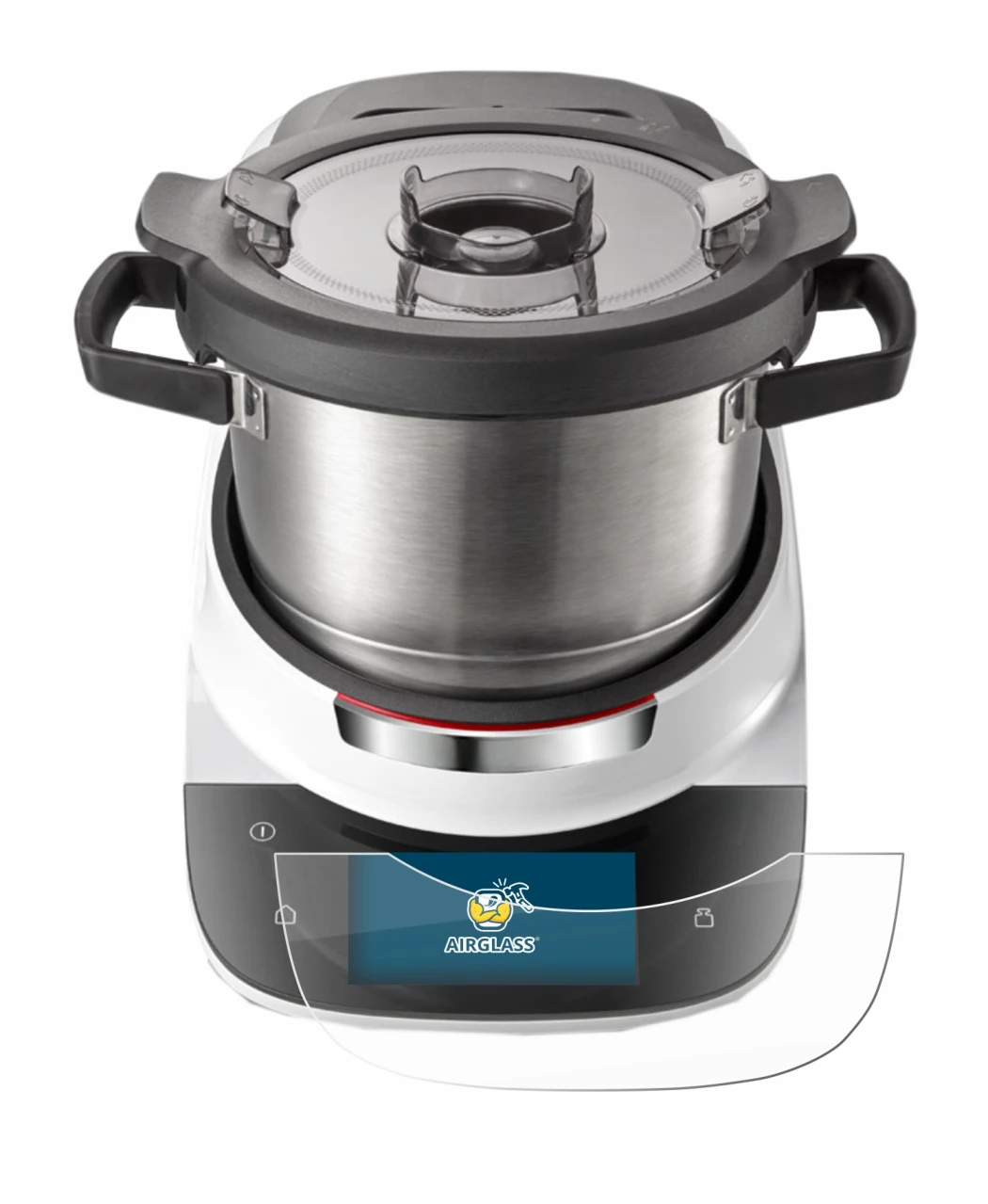 Abbildung des Geräts Bosch Cookit mit einer Vielzahl des Displayschutzes.