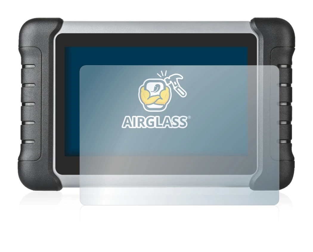 Abbildung des Geräts Autel MaxiCOM MK808 mit einer Vielzahl des Displayschutzes.