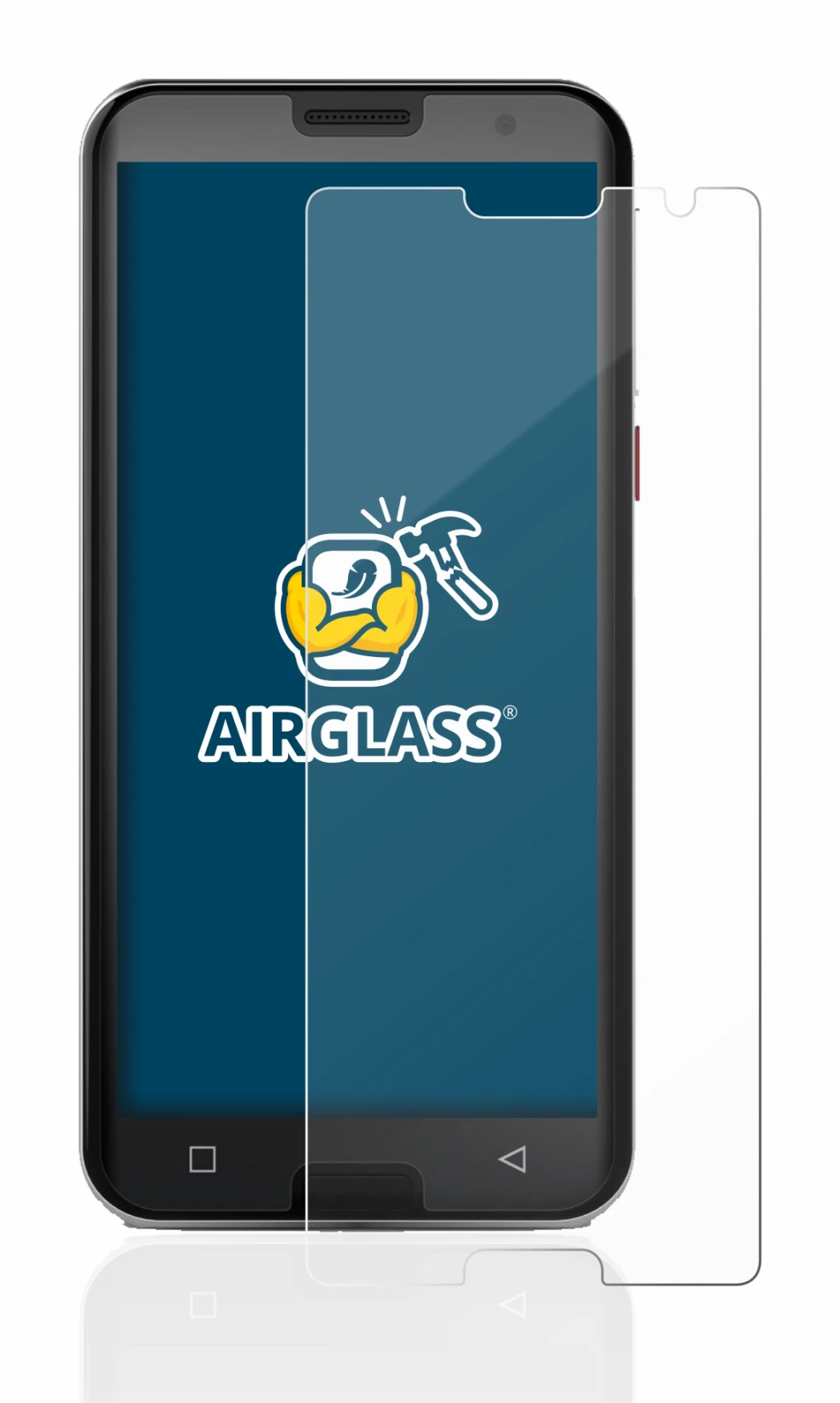 Abbildung des Geräts Emporia Smart 5 mit einer Vielzahl des Displayschutzes.