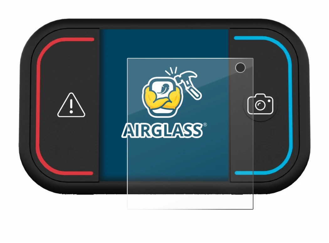 Abbildung des Geräts Saphe Drive Mini mit einer Vielzahl des Displayschutzes.