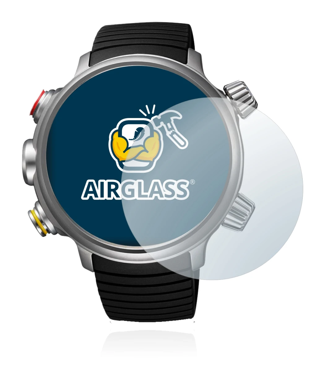 Abbildung des Geräts Citizen Promaster Land BN4021-02E mit einer Vielzahl des Displayschutzes.