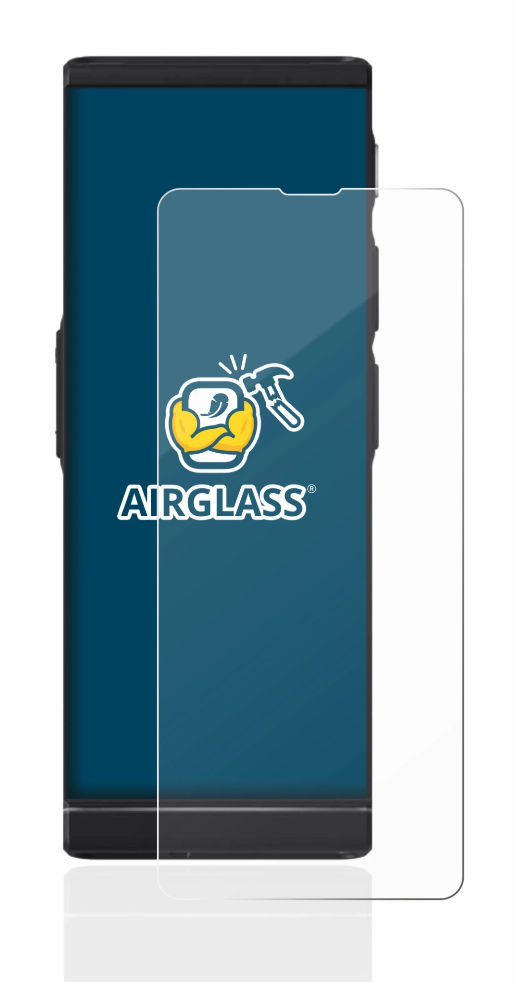 Abbildung des Geräts Vasco Translator V4 mit einer Vielzahl des Displayschutzes.