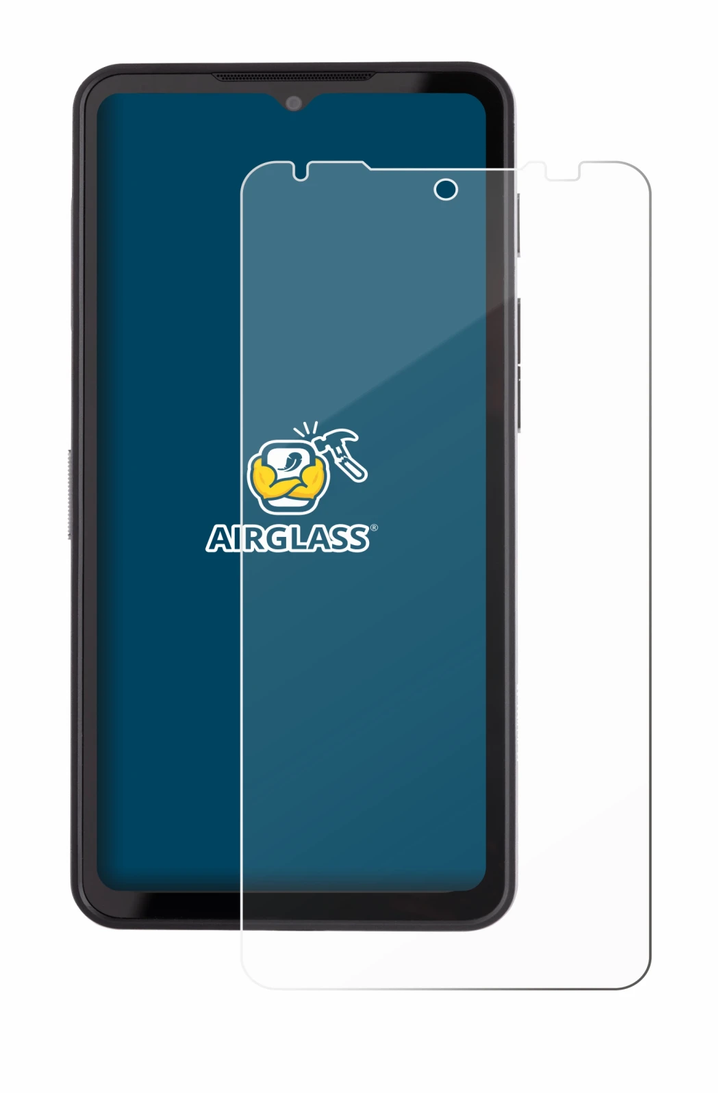 Abbildung des Geräts Caterpillar Cat S75 mit einer Vielzahl des Displayschutzes.