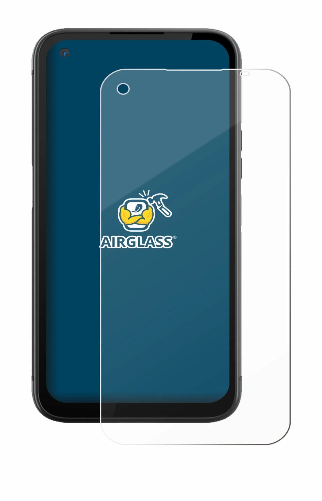 Abbildung des Geräts Gigaset GX6 Pro mit einer Vielzahl des Displayschutzes.