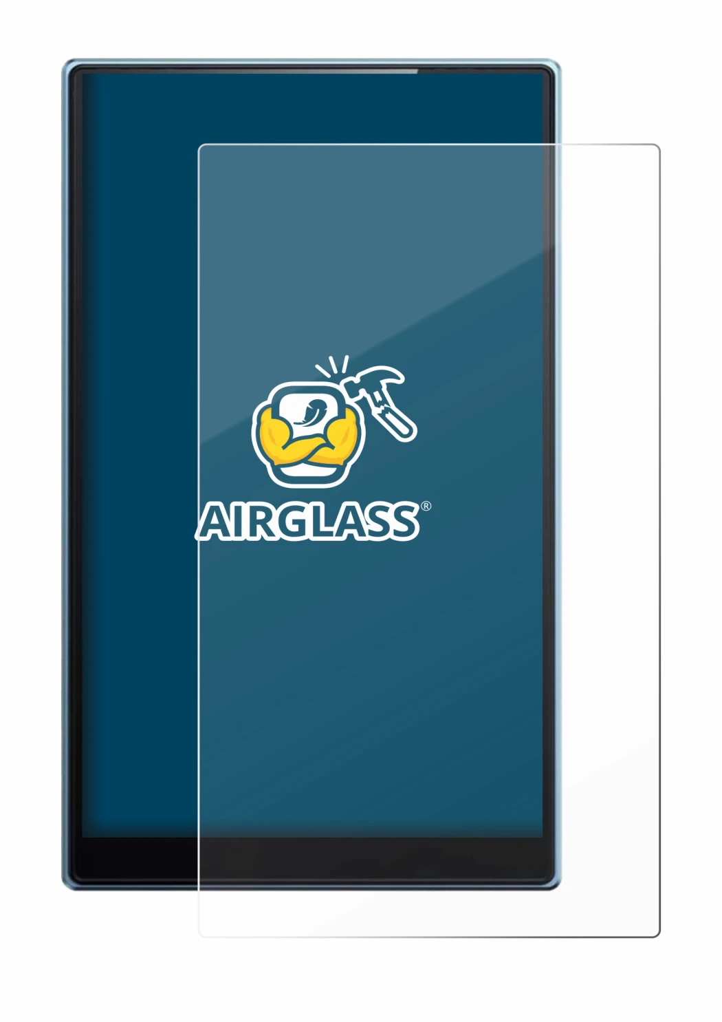 Abbildung des Geräts FiiO JM21 mit einer Vielzahl des Displayschutzes.