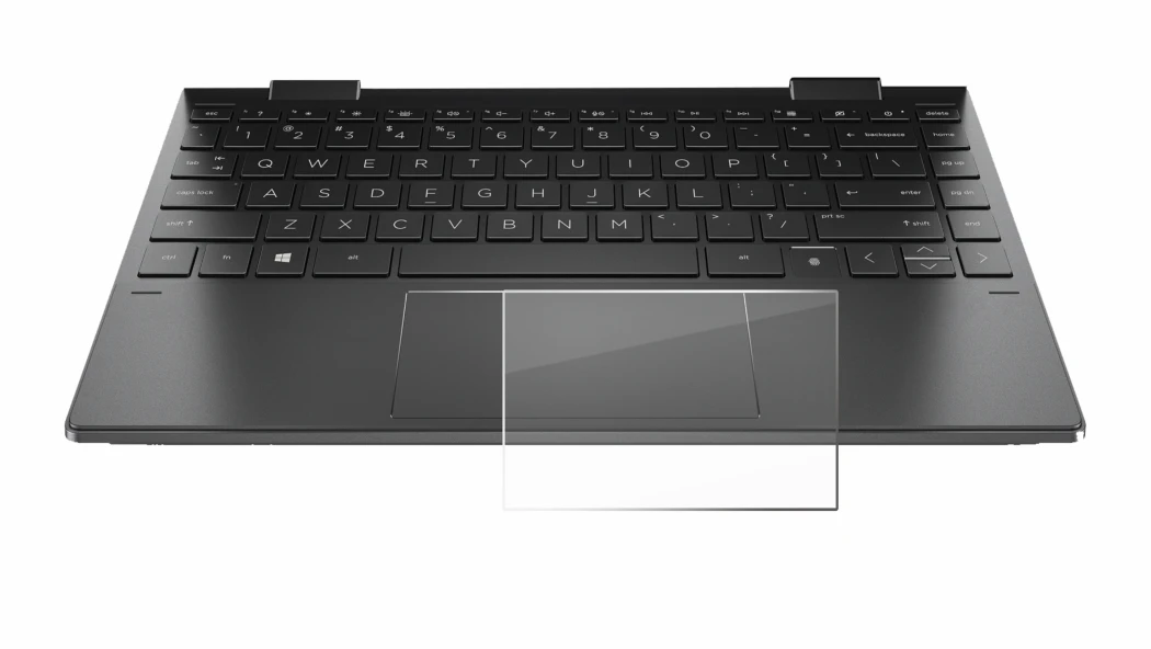 Abbildung des Geräts HP Envy x360 (13-X) (NUR Touch Trackpad) mit einer Vielzahl des Displayschutzes.