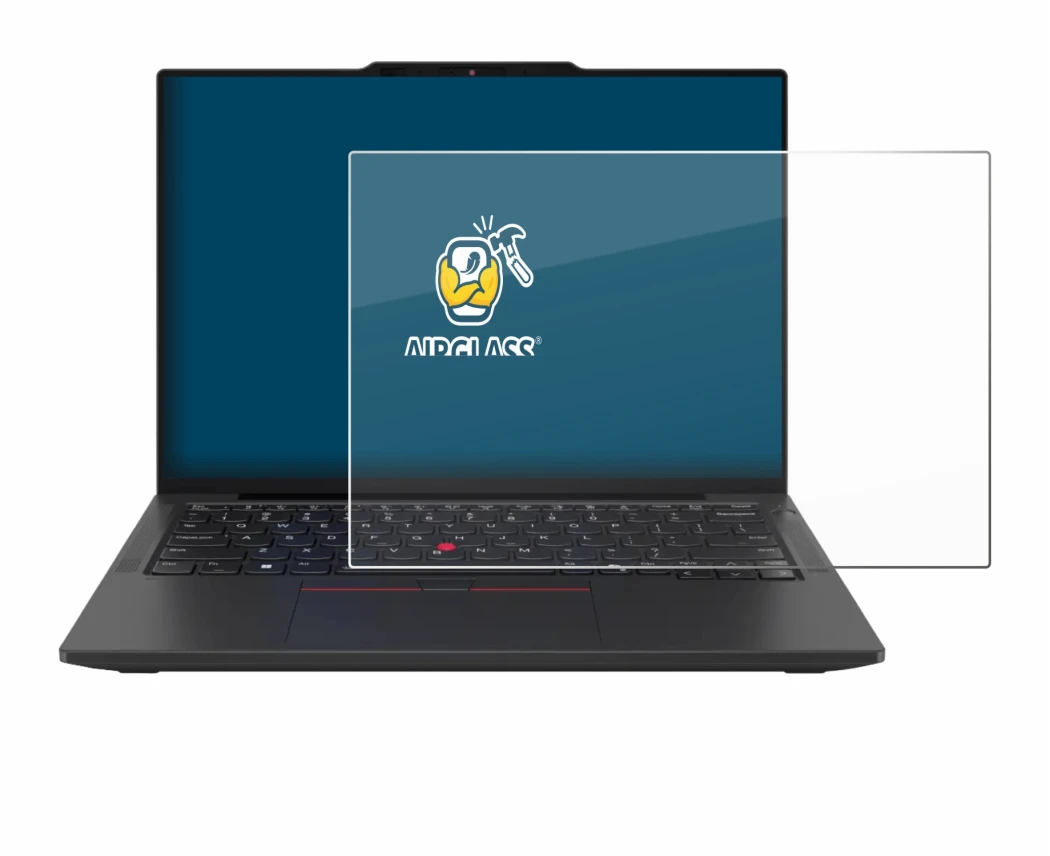Abbildung des Geräts Lenovo ThinkPad X13 Gen 6 mit einer Vielzahl des Displayschutzes.