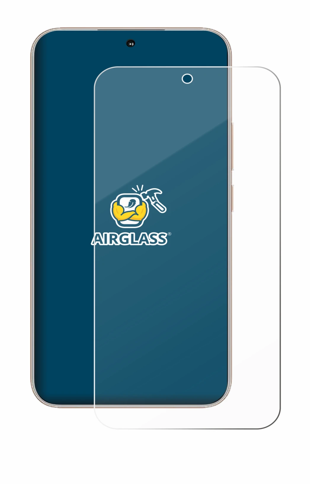 Abbildung des Geräts Honor 400 mit einer Vielzahl des Displayschutzes.