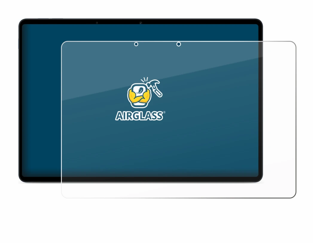 Abbildung des Geräts OnePlus Pad Lite mit einer Vielzahl des Displayschutzes.