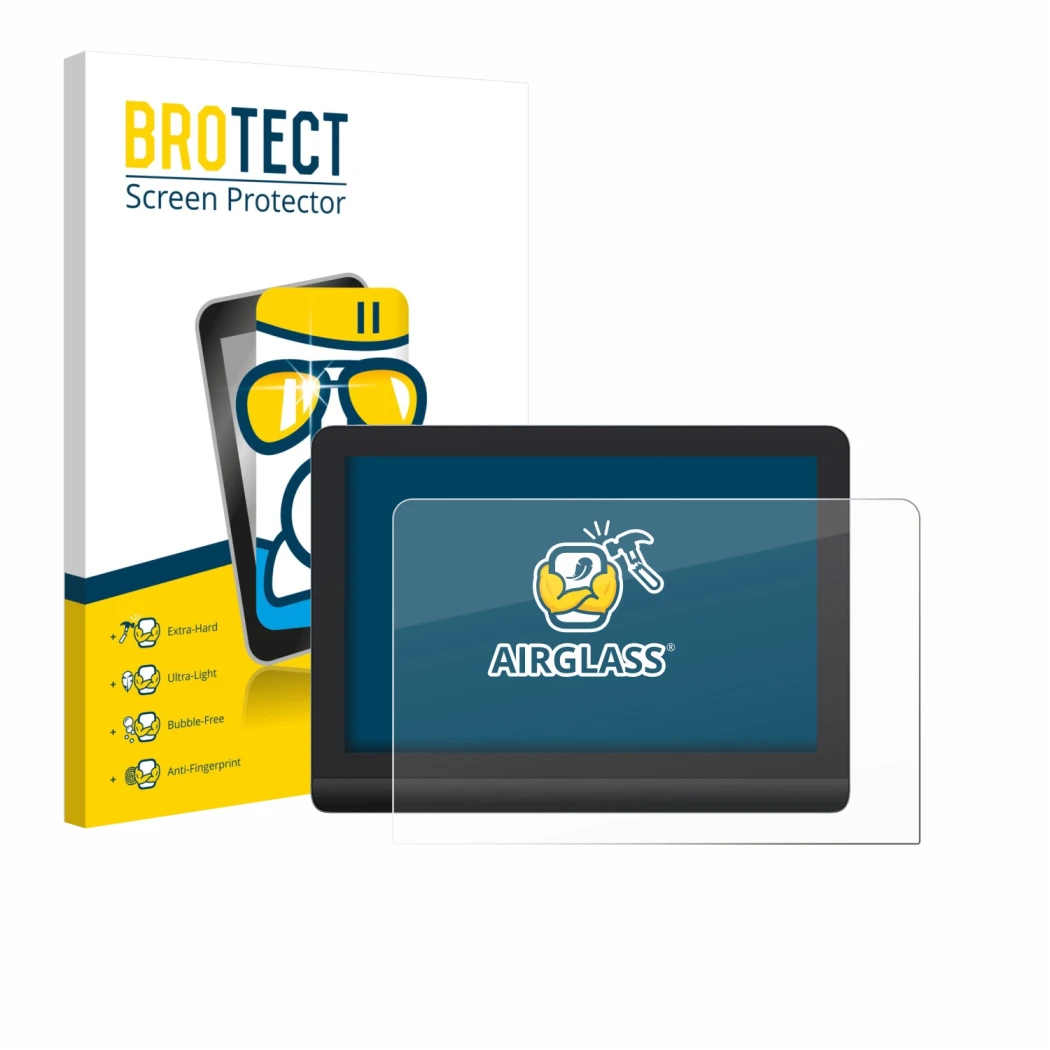 Vorderseite einer Produktverpackung mit dem Markenlogo BROTECT. Daneben ist das Gerät XP-Pen Artist Pro 16 Gen 2 mit dem zugeh