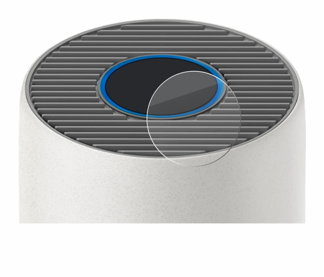 Abbildung des Geräts Philips 2000i Series AC2939 mit einer Vielzahl des Displayschutzes.