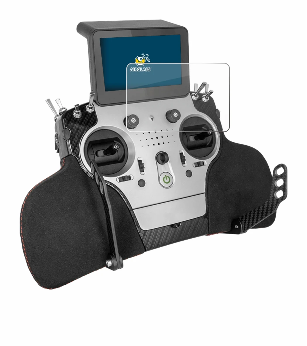 Abbildung des Geräts PowerBox Systems Core mit einer Vielzahl des Displayschutzes.