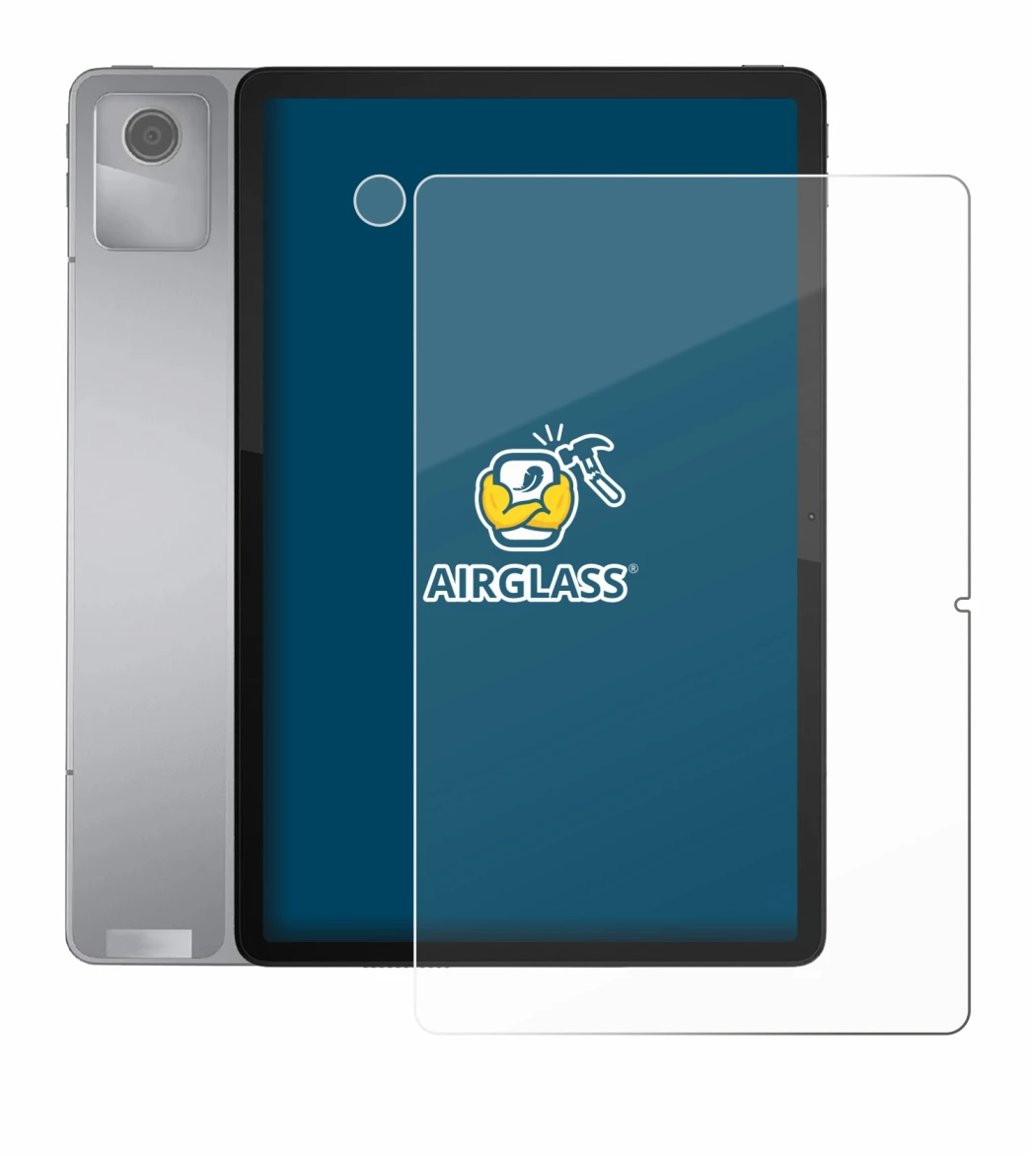 Abbildung des Geräts Lenovo Tab M11 (Display+Kamera) mit einer Vielzahl des Displayschutzes.