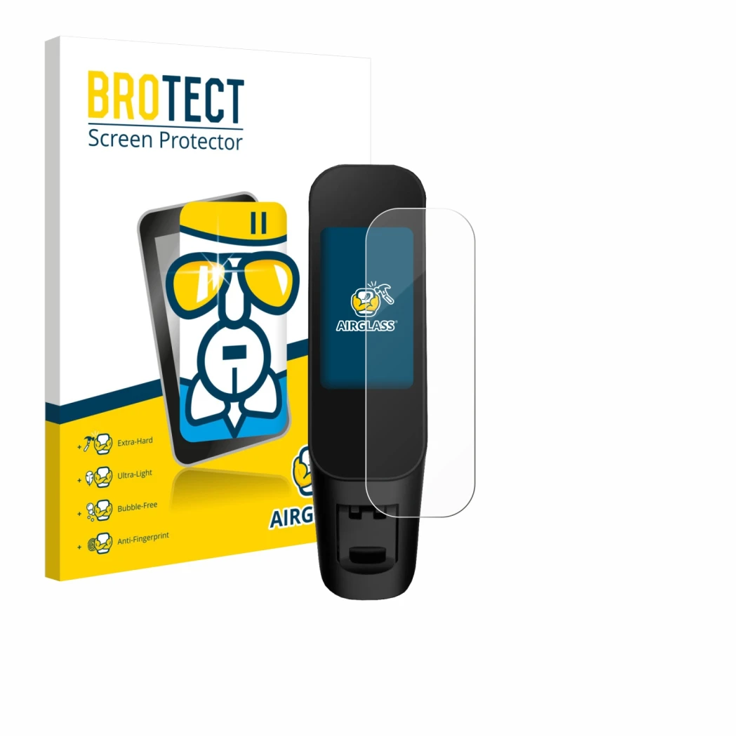 Vorderseite einer Produktverpackung mit dem Markenlogo BROTECT. Daneben ist das Gerät Xiaomi Electric Scooter 6 Max mit dem zu