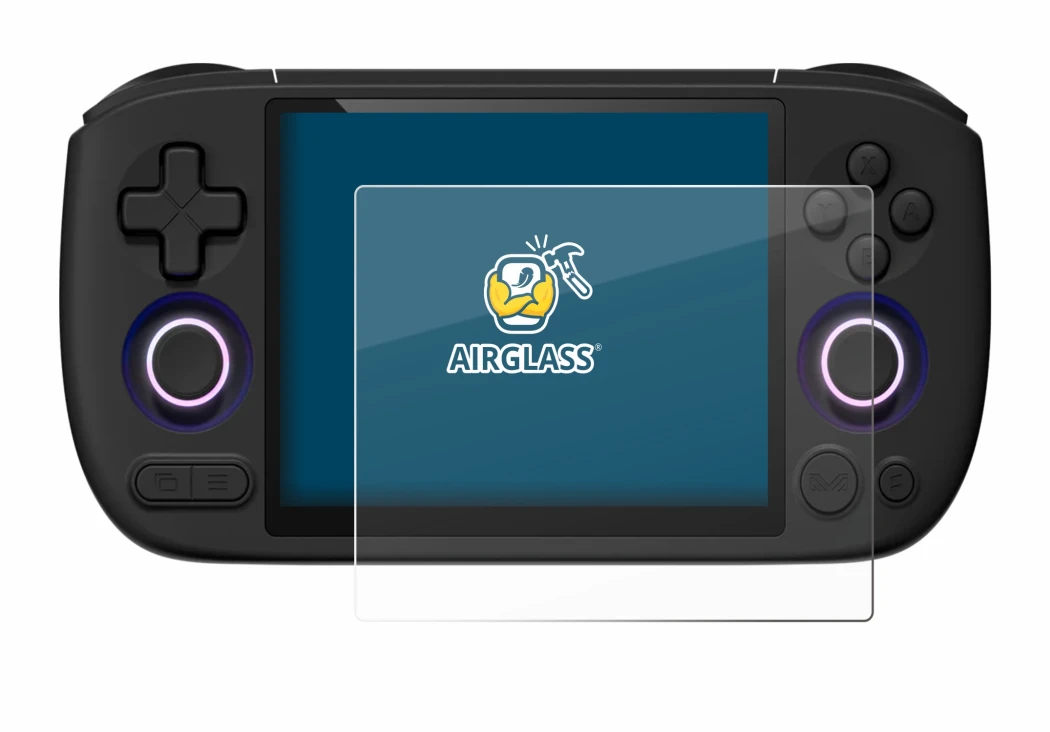 Abbildung des Geräts Ayaneo Pocket Air Mini mit einer Vielzahl des Displayschutzes.