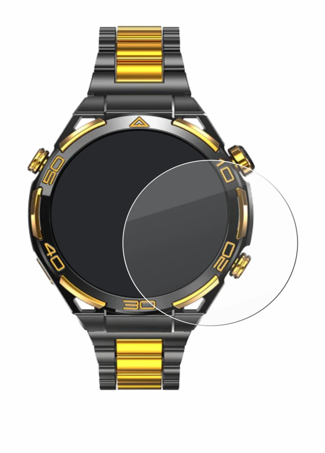 Abbildung des Geräts Blackview W90 Pro mit einer Vielzahl des Displayschutzes.