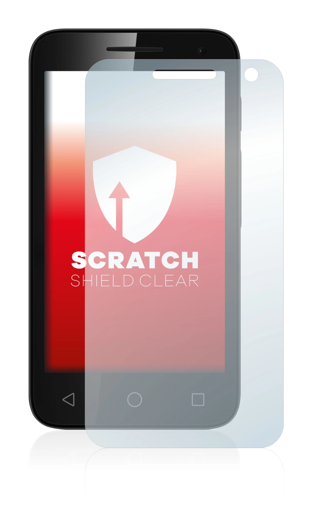 Abbildung des Geräts Vodafone Smart mini 7 mit einer Vielzahl des Displayschutzes.