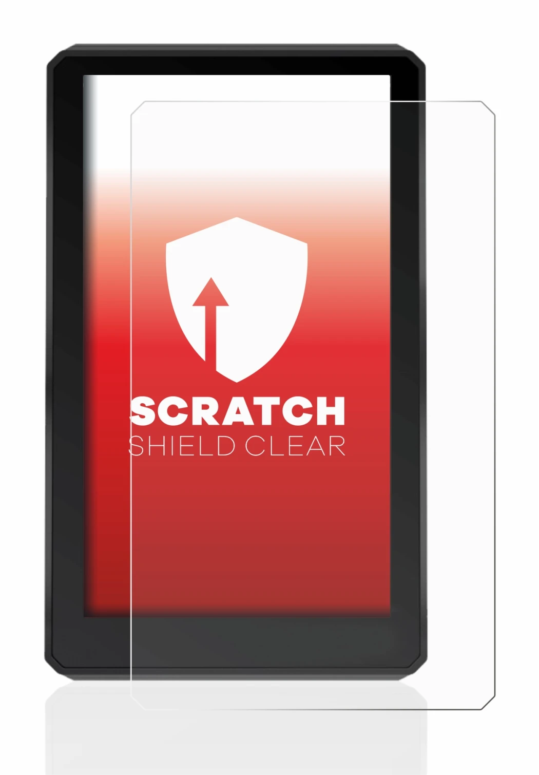 Abbildung des Geräts Garmin zumo XT mit einer Vielzahl des Displayschutzes.