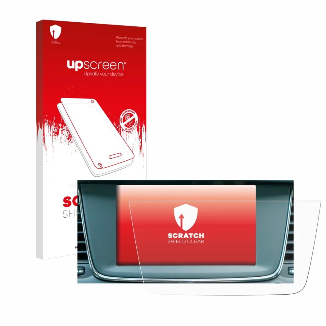 Vorderseite einer Produktverpackung mit dem Markenlogo upscreen. Daneben ist das Gerät Opel Grandland X Hybrid 2020 IntelliLin