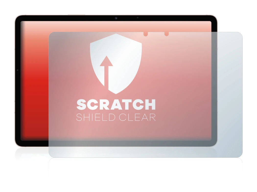 Abbildung des Geräts Samsung Galaxy Tab S7 WiFi 2020 (im Querformat) mit einer Vielzahl des Displayschutzes.