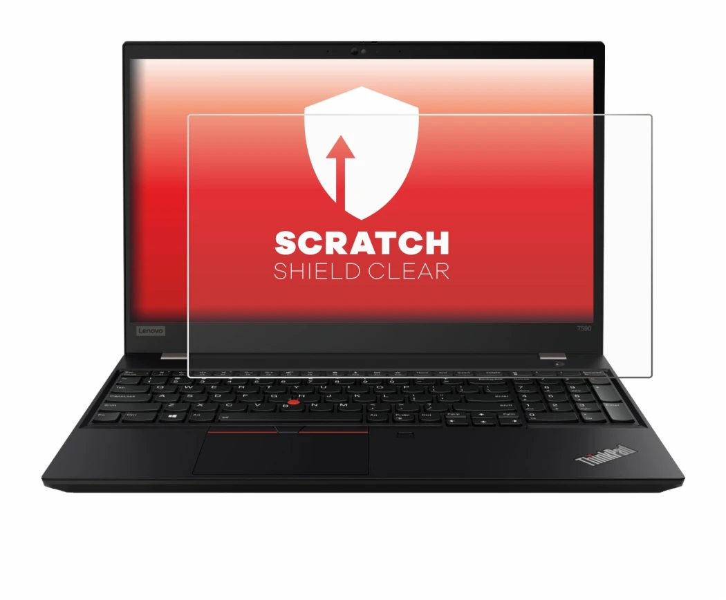 Abbildung des Geräts Lenovo ThinkPad P14s mit einer Vielzahl des Displayschutzes.