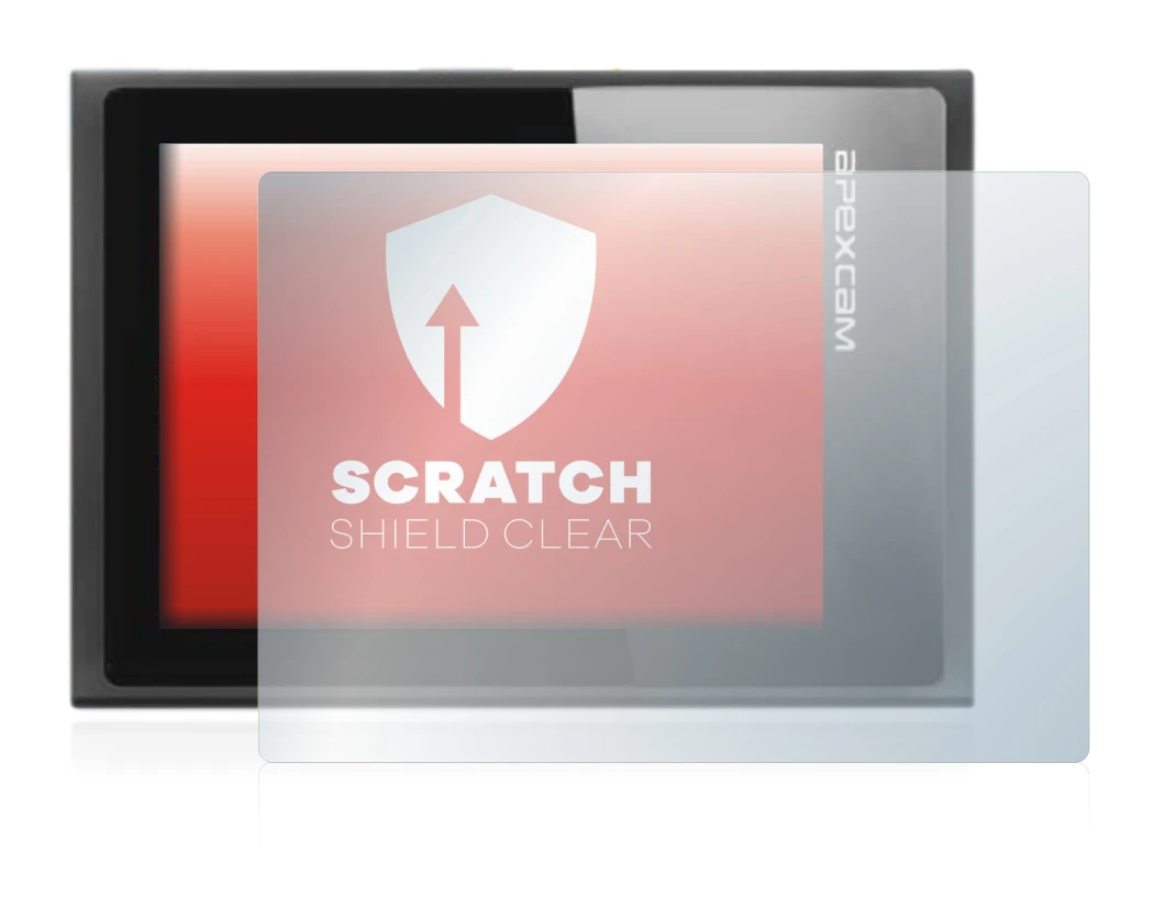 Abbildung des Geräts Apexcam ‎M80 Air mit einer Vielzahl des Displayschutzes.