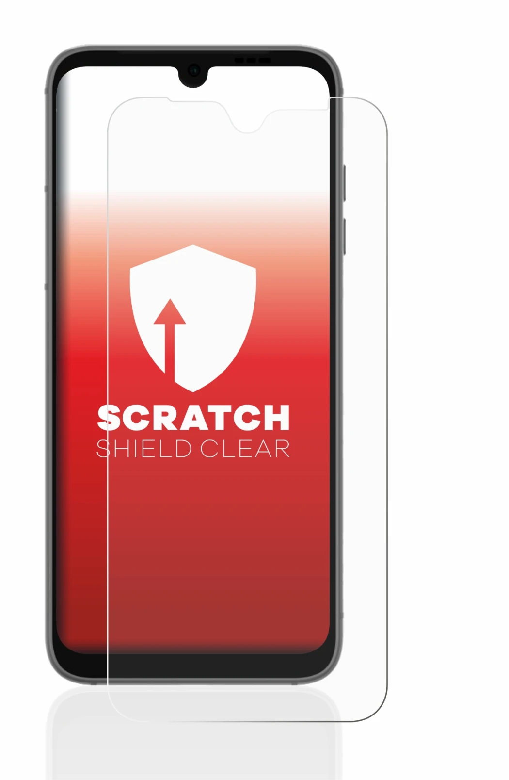 Abbildung des Geräts Fairphone 4 mit einer Vielzahl des Displayschutzes.