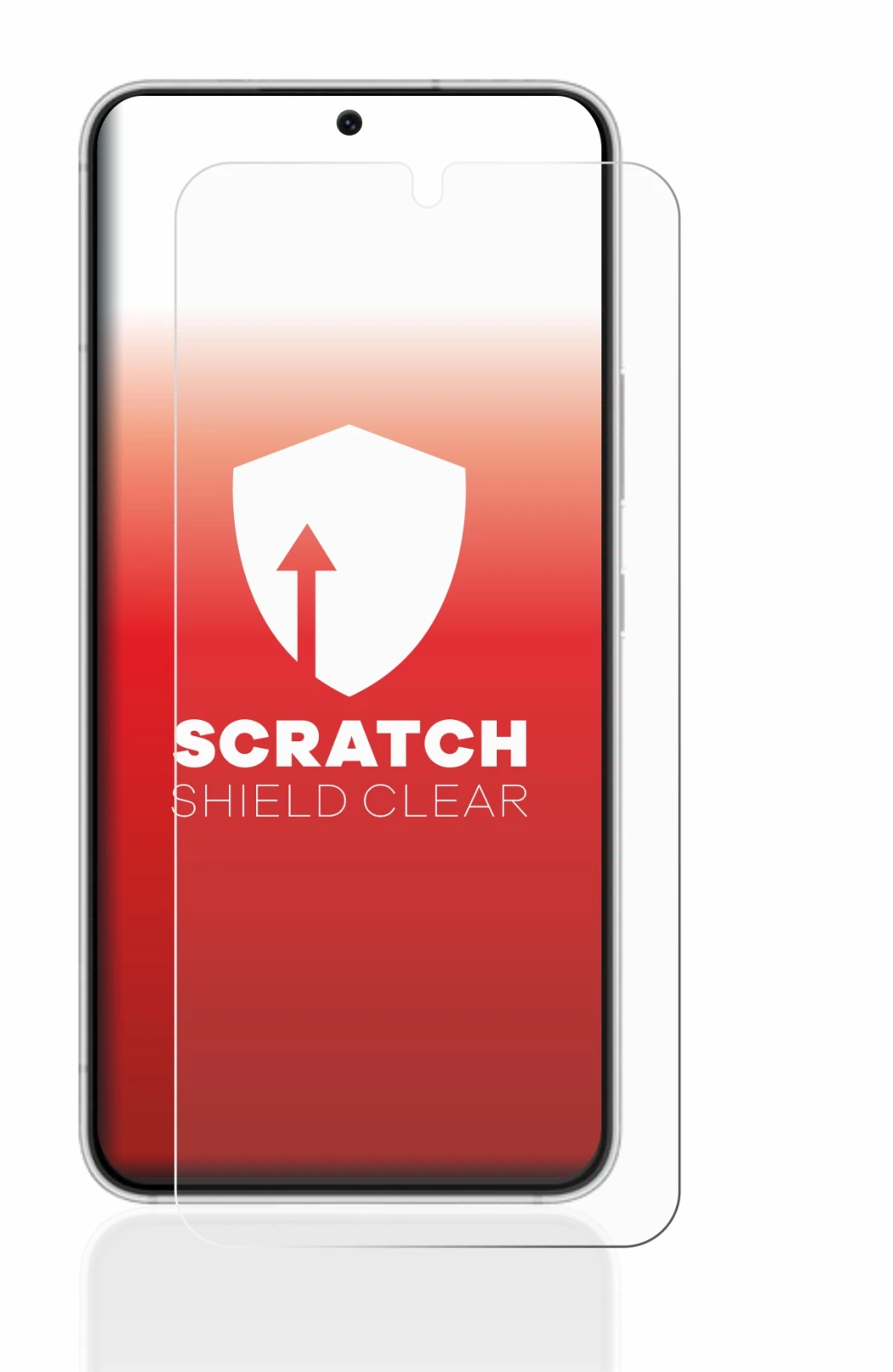 Abbildung des Geräts Samsung Galaxy S22 5G mit einer Vielzahl des Displayschutzes.