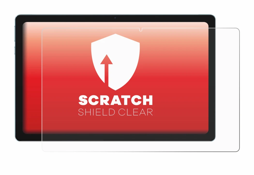 Abbildung des Geräts Blackview Tab 11 mit einer Vielzahl des Displayschutzes.