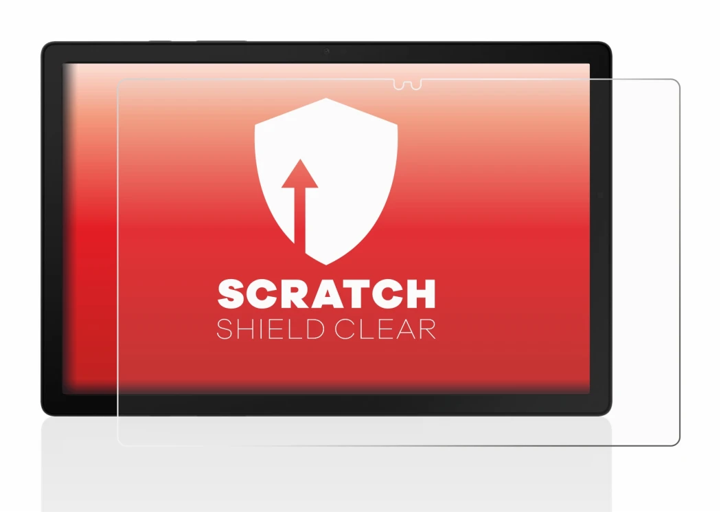 Abbildung des Geräts Samsung Galaxy Tab A8 WiFi mit einer Vielzahl des Displayschutzes.