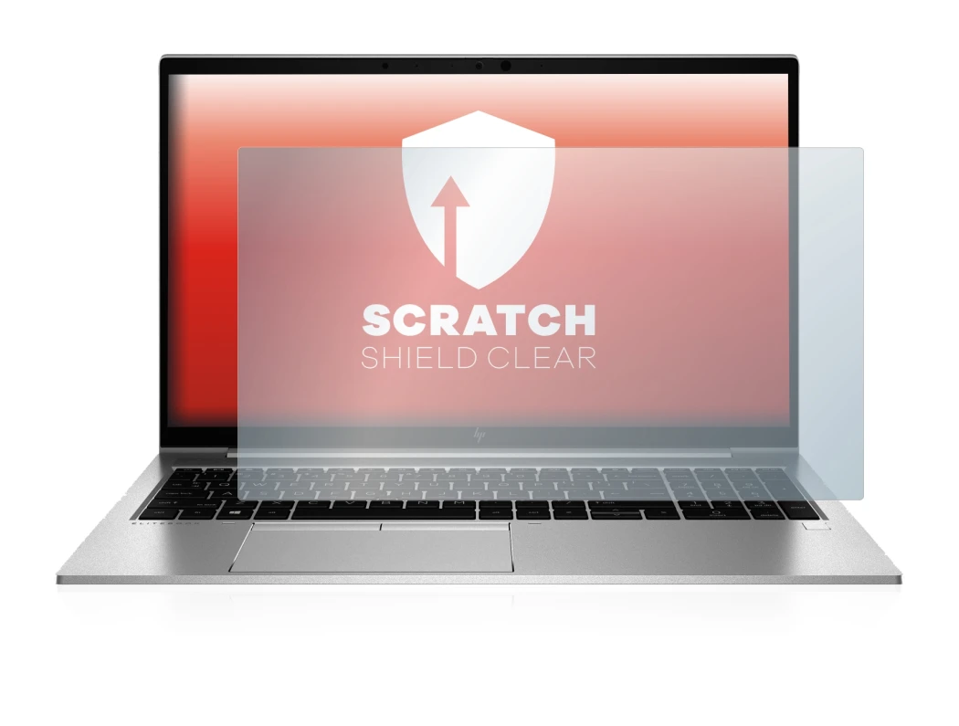 Abbildung des Geräts HP EliteBook 855 G7 Non-Touch mit einer Vielzahl des Displayschutzes.