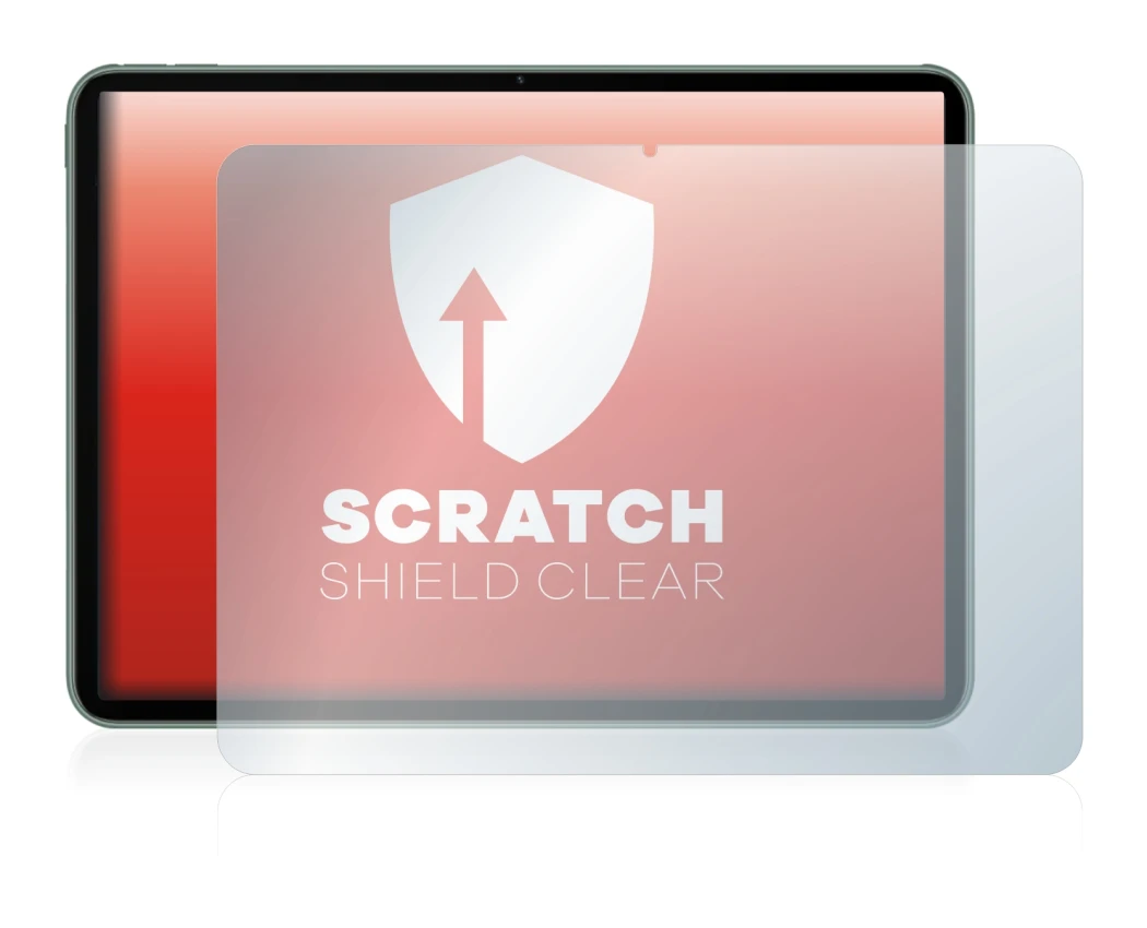 Abbildung des Geräts OnePlus Pad mit einer Vielzahl des Displayschutzes.