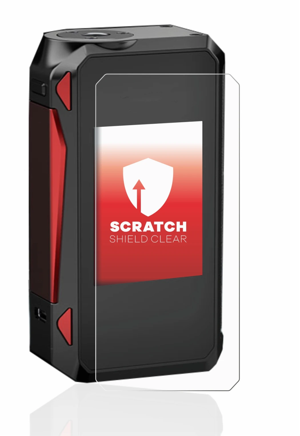 Abbildung des Geräts Smok G-Priv 4 mit einer Vielzahl des Displayschutzes.