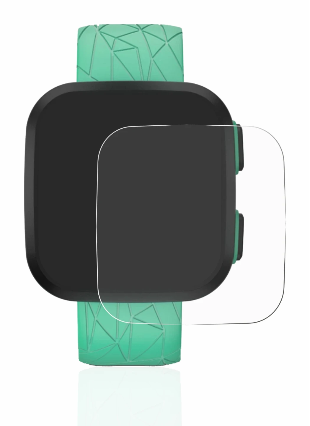 Abbildung des Geräts Garmin Bounce mit einer Vielzahl des Displayschutzes.