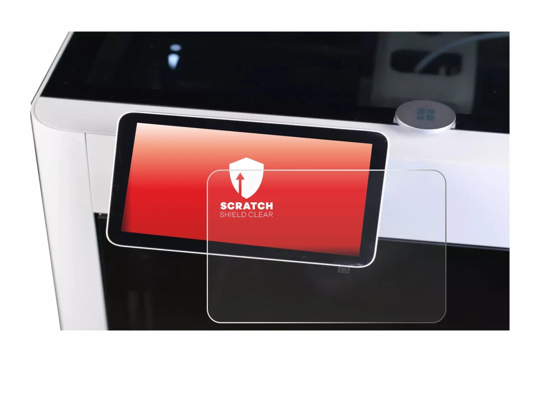 Abbildung des Geräts Bambu Lab X1-Carbon 3D Printer mit einer Vielzahl des Displayschutzes.